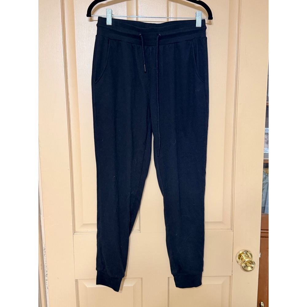 Paragon Mens Black Drawstring Jogger Sweatpants Activewear‎ Size Large